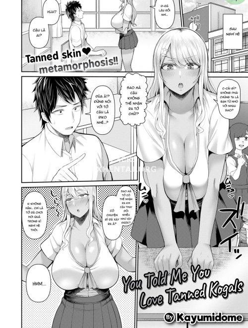 Truyenhentai18.Net - Đọc hentai You Told Me You Loved Tanned Kogals Online